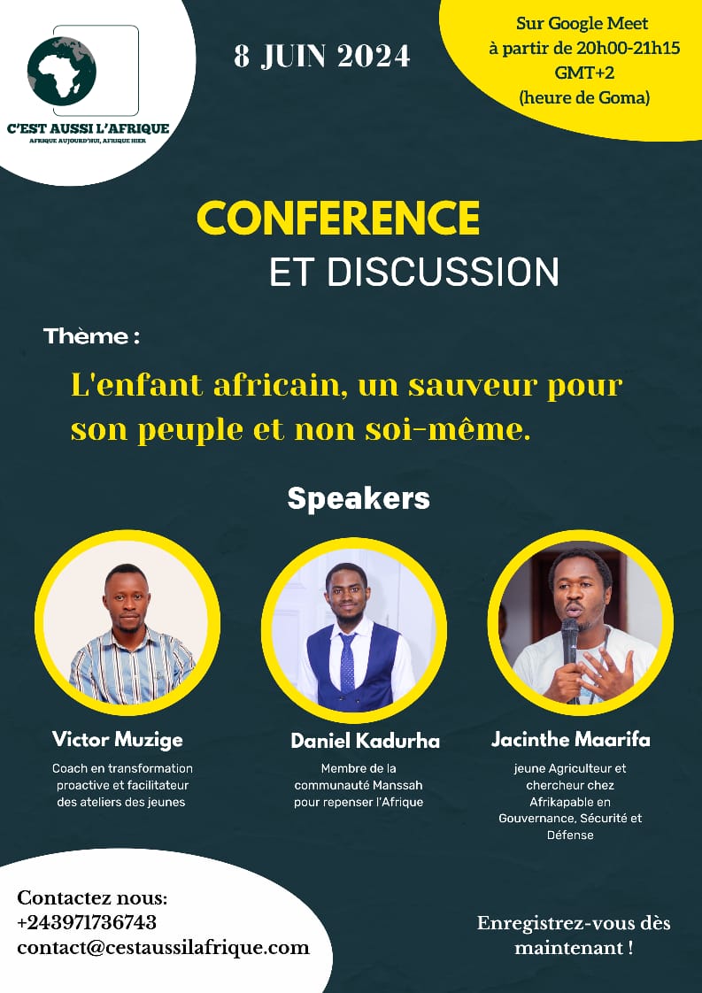 Conférence en ligne sur l'enfant africain
